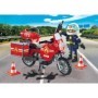 Playmobil-MOTOCICLETA DE POMPIERI LA LOCUL ACCIDENTULUI Playmobil - 4